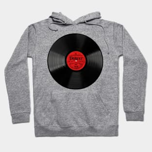 Denver Gift Retro Musical Art Vintage Vinyl Record Design Hoodie